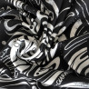 Clarafosca shirt original design balance black and white alternative textile