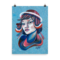 Santa Realeza Clarafosca artwork painting