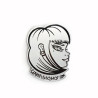 Clarafosca enamel pin carolie girl cool urban style