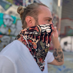 Clarafosca bandana Bali urban wear scarf accessori man style