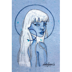 Print on canvas “Blue soul”