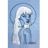 Print on canvas “Blue soul”