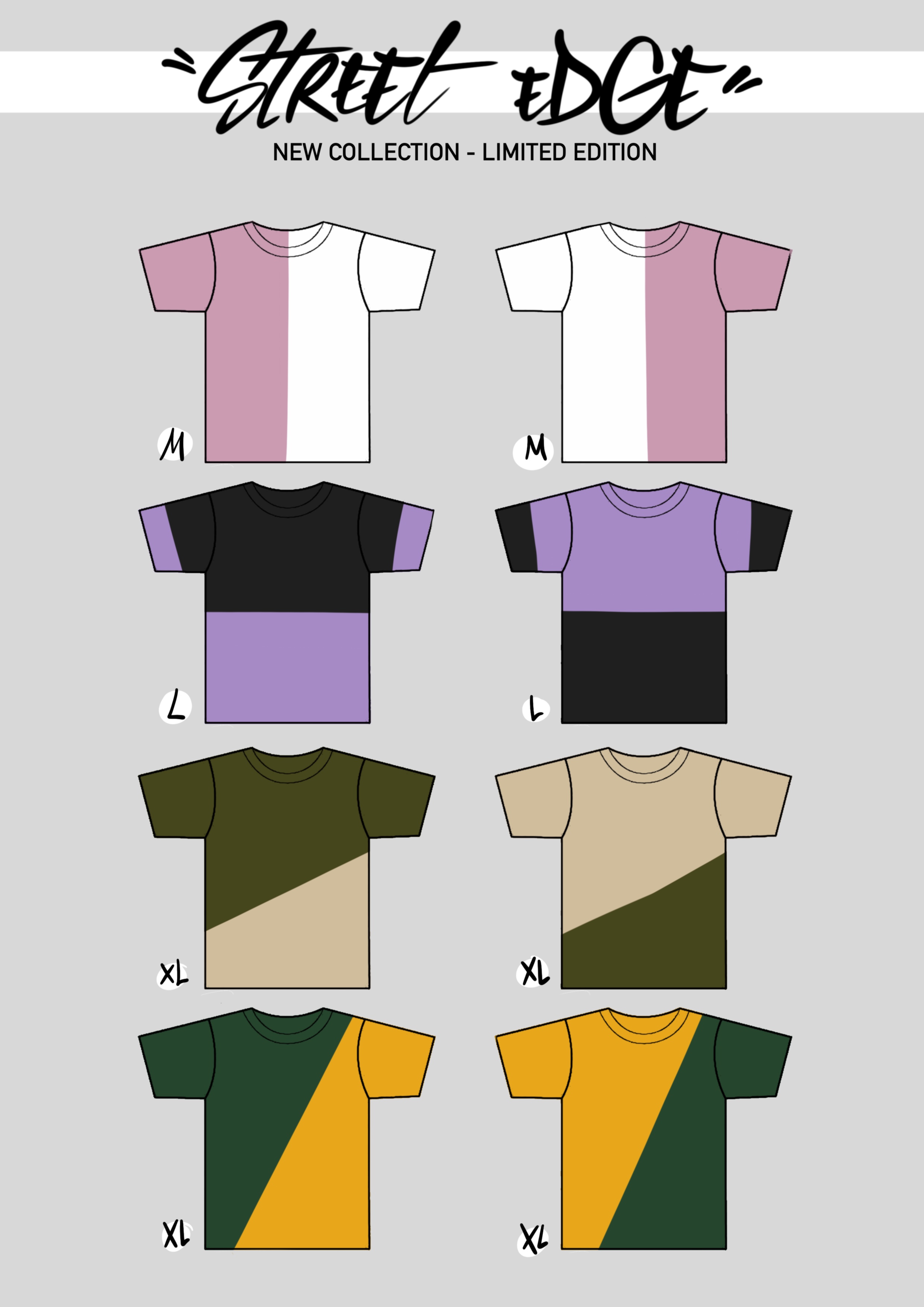 Size street edge t shirt design catalog clarafosca